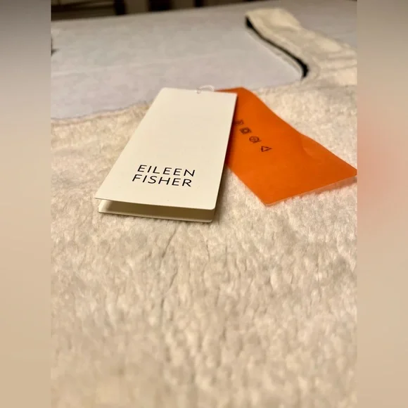 Eileen Fisher Soft Cream Tote Bag - Picture 2 of 8